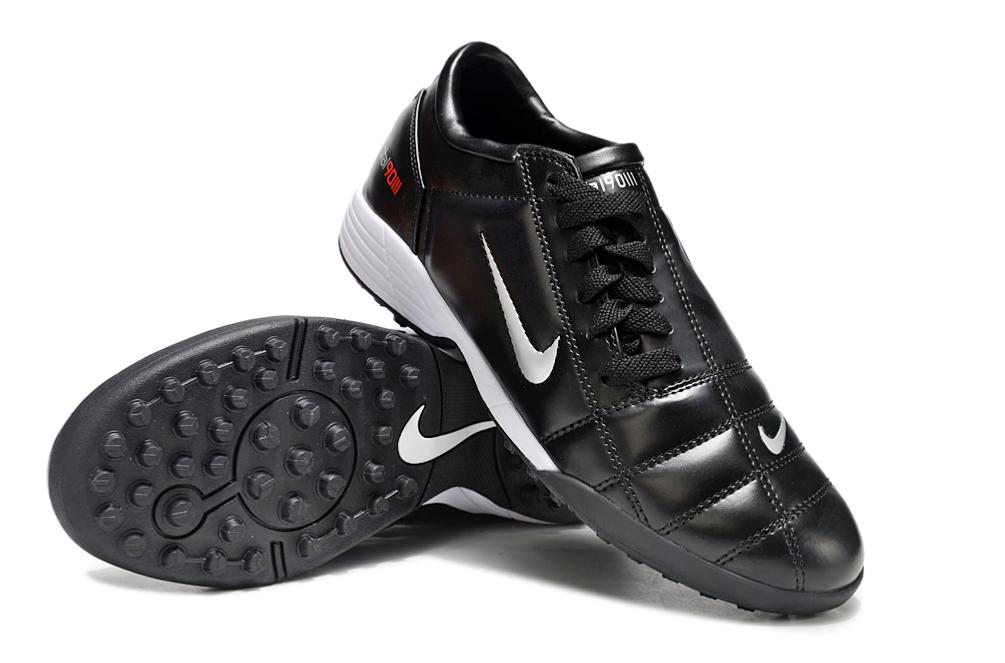 Men's Nike Total 90 II TF Soccer Shoes - Black/White/Red