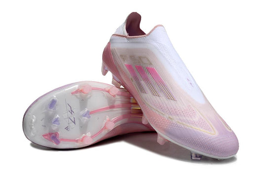 F50 Elite Lamine Yamal Laceless FG - Pink/White