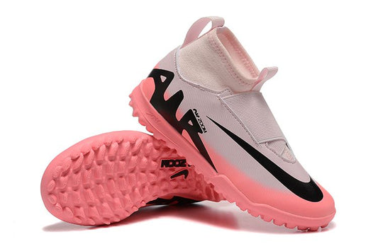 Kids Nike Air Zoom Mercurial Superfly 9 Elite TF Soccer Shoes - Pink/Black