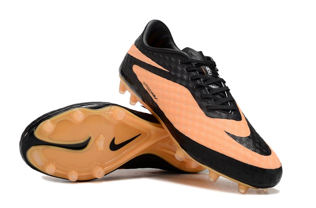 Men's Nike Hypervenom Phantom FG Soccer Cleats - Yellow/Black/White