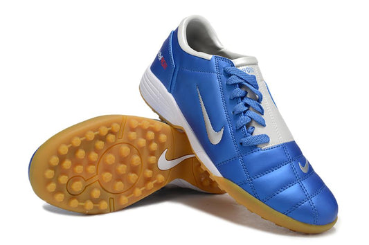 Unisex Nike Total 90 II TF Soccer Shoes - Blue/White/Brown