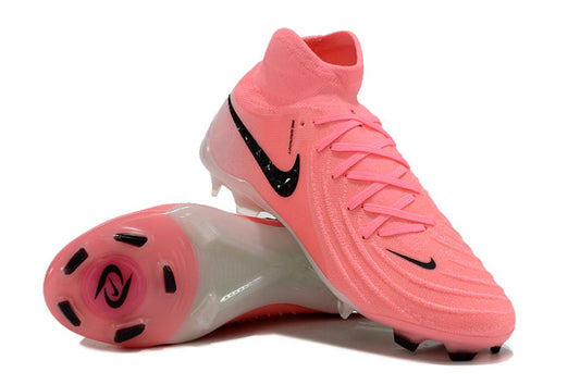 Men's Nike Phantom Luna Elite FG Soccer Cleats - Pink/White/Black