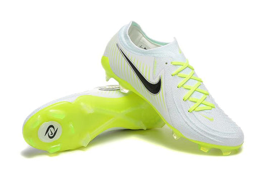 Men's Nike Phantom Luna Elite NU FG Soccer Cleats - White/Yellow/Black