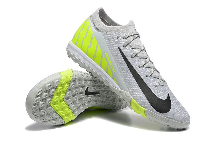 Unisex Nike Air Zoom Mercurial Vapor 16 Elite TF Soccer Shoes - White/Black/Yellow