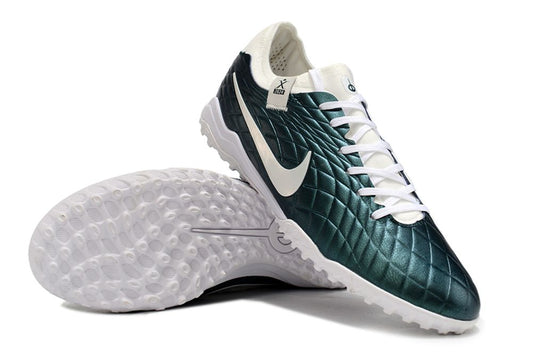 Men's Nike Tiempo Legend 10 Elite TF Soccer Shoes - Jade/White