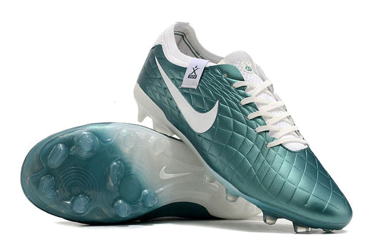 Men's Nike Tiempo Legend 10 Elite FG Soccer Cleats - Jade/White