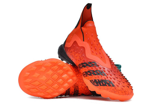 Men's Adidas Predator Freak+ TF Soccer Shoes - Orange/Black