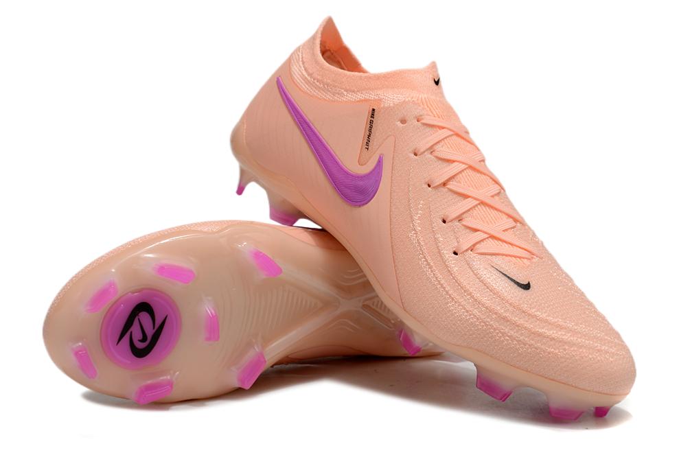 Men's Nike Phantom Luna Elite FG Soccer Cleats - Pink/Black/Purple