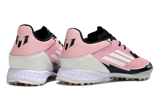 Men's Adidas x Messi F50 Pro TF Soccer Shoes - Pink/Black/White