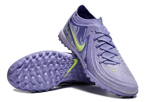 Men's Nike Phantom GX 2 Elite TF Soccer Shoes - Purple/Yellow/White