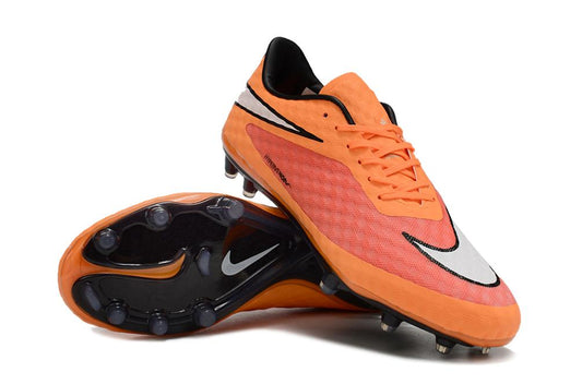 Men's Nike Hypervenom Phantom FG Soccer Cleats - Orange/White