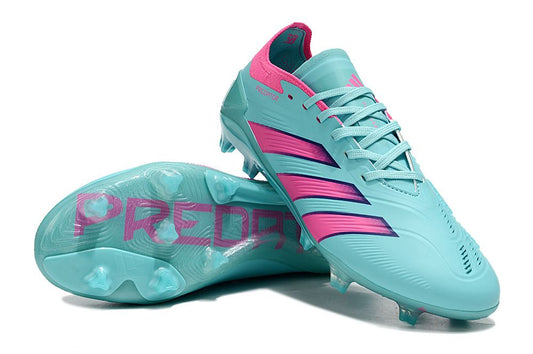 Men's Adidas Predator 24 Elite FG Soccer Cleats - Blue/pink