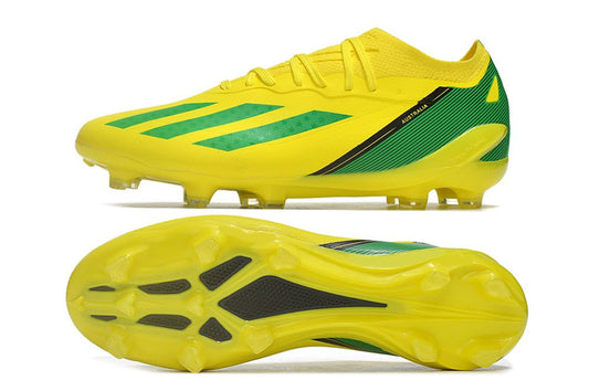 Adidas X Crazyfast.1 FG Soccer Cleats - Yellow/Green/Black