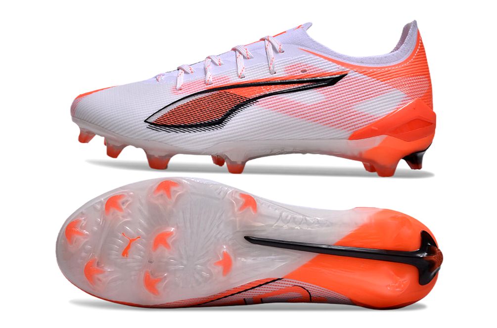 PUMA Ultra 5 Ultimate FG Unlimited - PUMA White/PUMA Black/Glowing Red