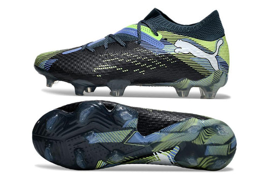 Puma Future ultimate FG-Black/Blue/Yellow