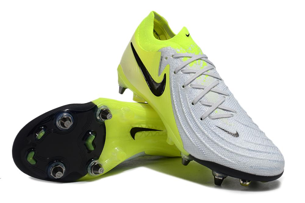 Nike Phantom Luna Elite SG - Grey/Yellow/Black(Metal stud)