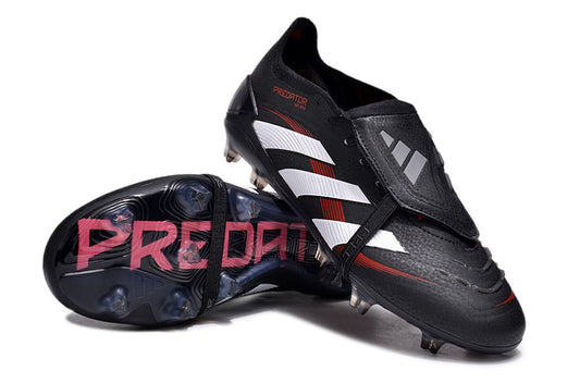 Adidas Predator Elite Accuracy Foldover Tongue FG-White/Black/purple