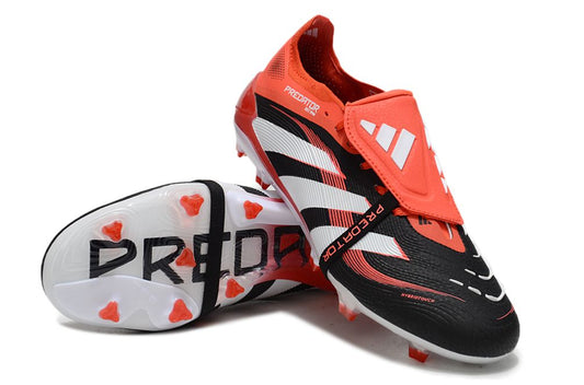 Adidas Predator Elite Accuracy Foldover Tongue FG-White/Red/Black