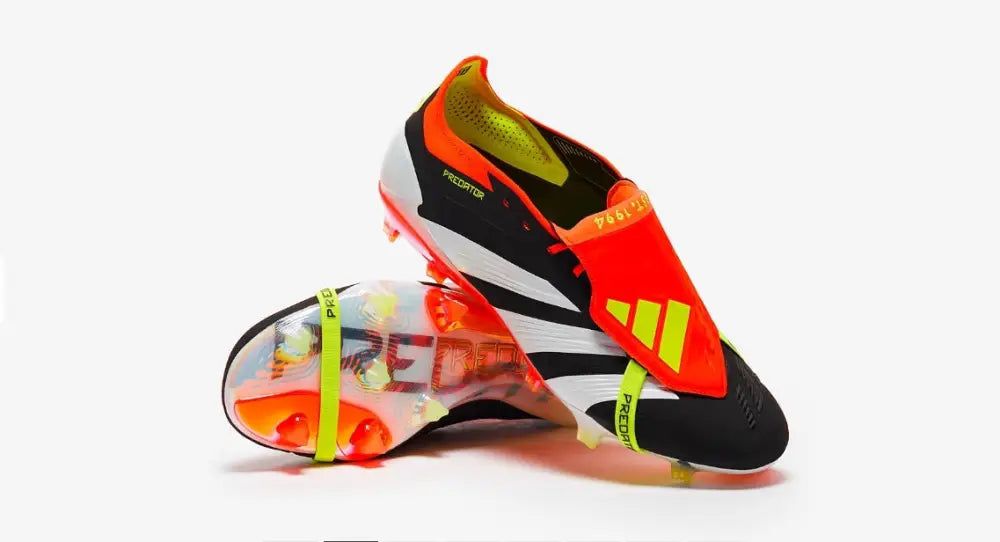 Adidas Predator Elite Accuracy Foldover Tongue FG-White/Red/Yellow/Black