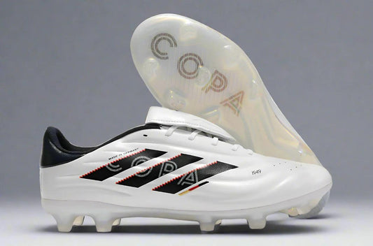 Men's Adidas Copa Pure 2 Elite FG Soccer Cleats - White/Black/Red