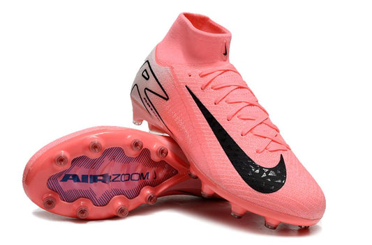 Men's Nike Air Zoom Mercurial Superfly 16 Elite AG Soccer Cleats - Pink/Mint