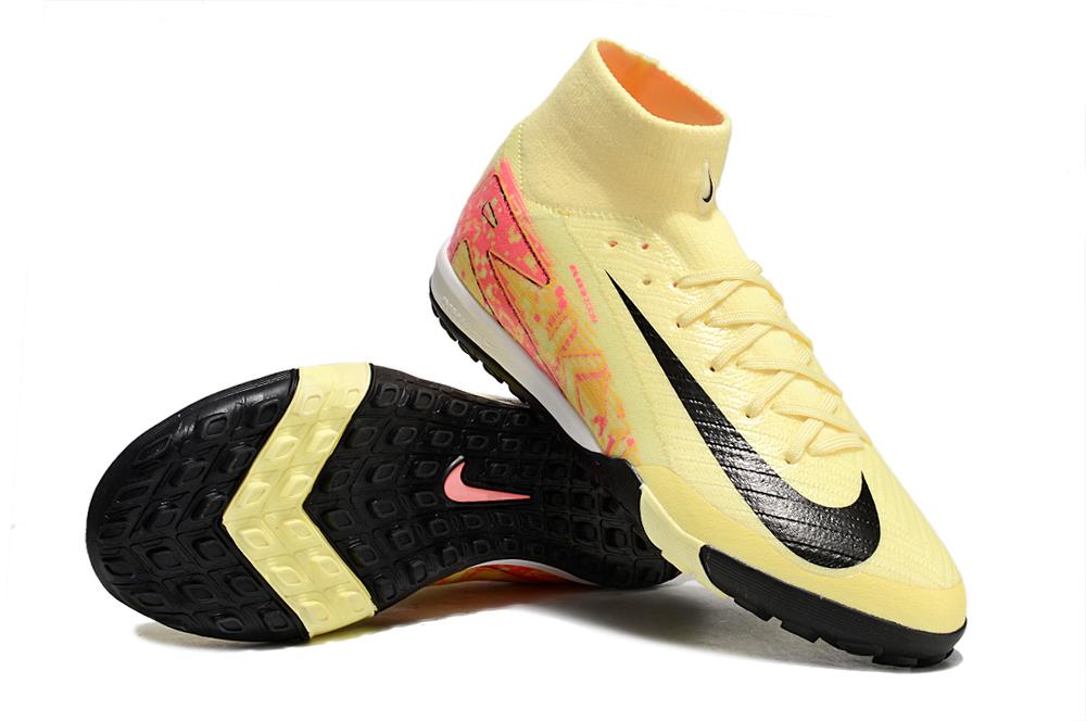 Unisex Nike Mercurial Superfly 10 Elite TF Soccer Cleats - Yellow/Black